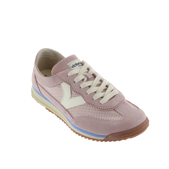 Victoria Saturno Mesh & Split Leather Sneaker