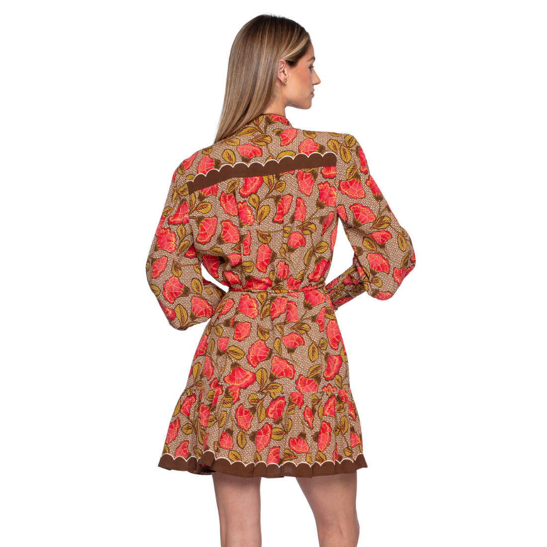 Elizabeth James Brynn Dress Fan Toss