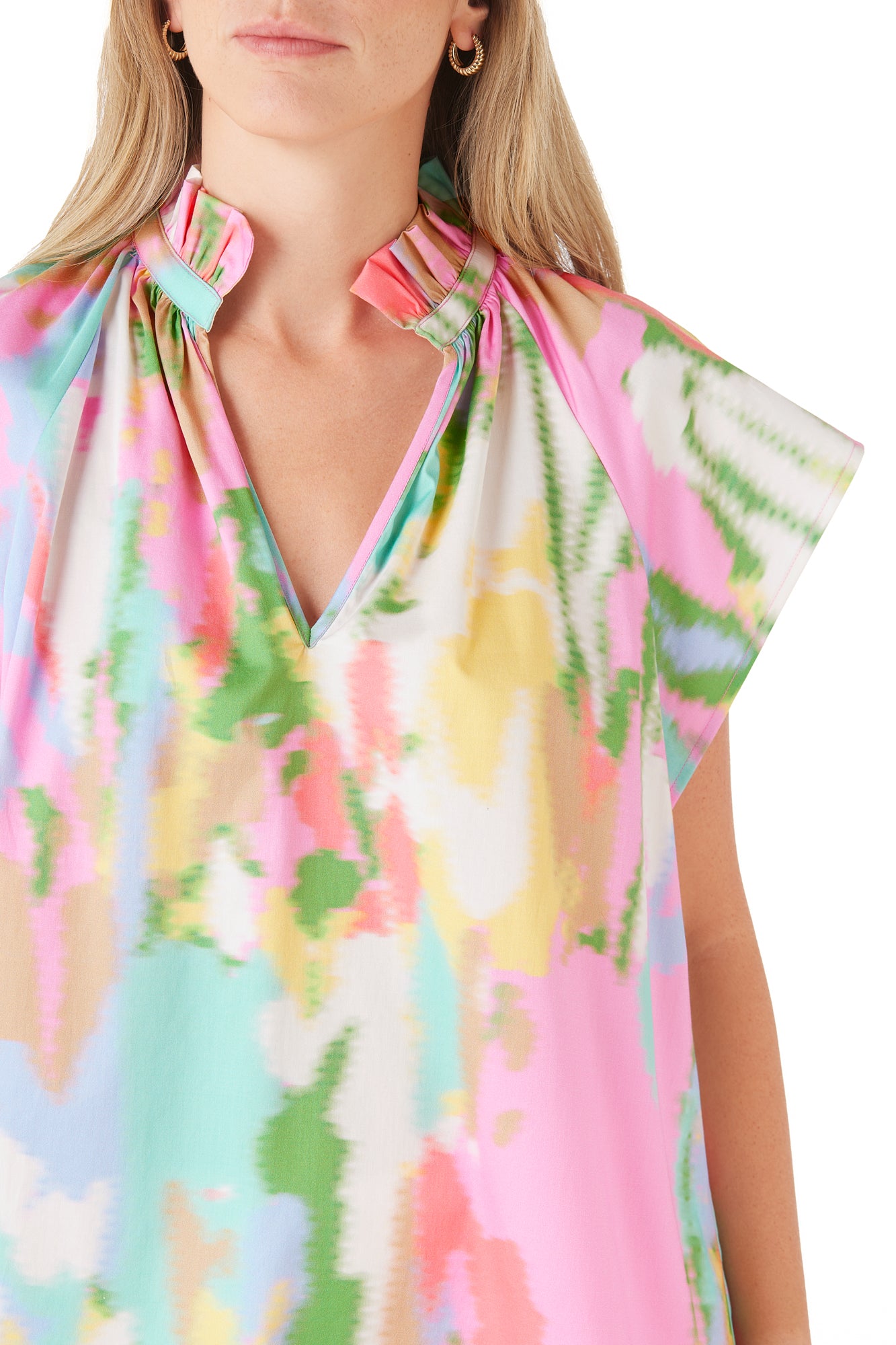 Crosby Wilkes Top Cape Floral