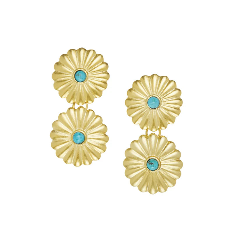 Susan Shaw Connie Double Stack Earring