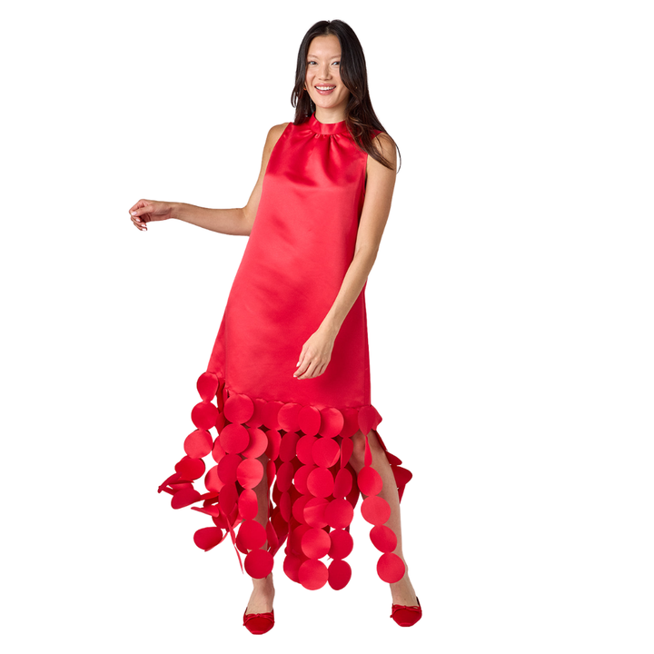 Crosby Ponce Party Dress Ruby