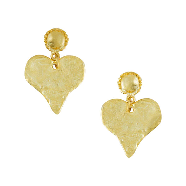Susan Shaw Hear Drop Earrings