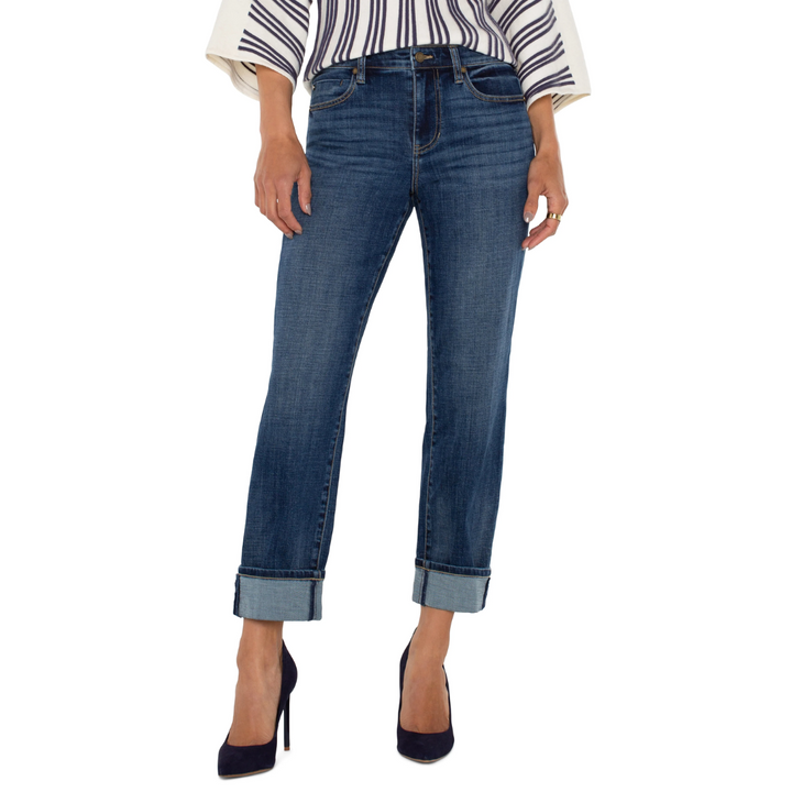 Liverpool Marley Girlfriend Cuff Jean