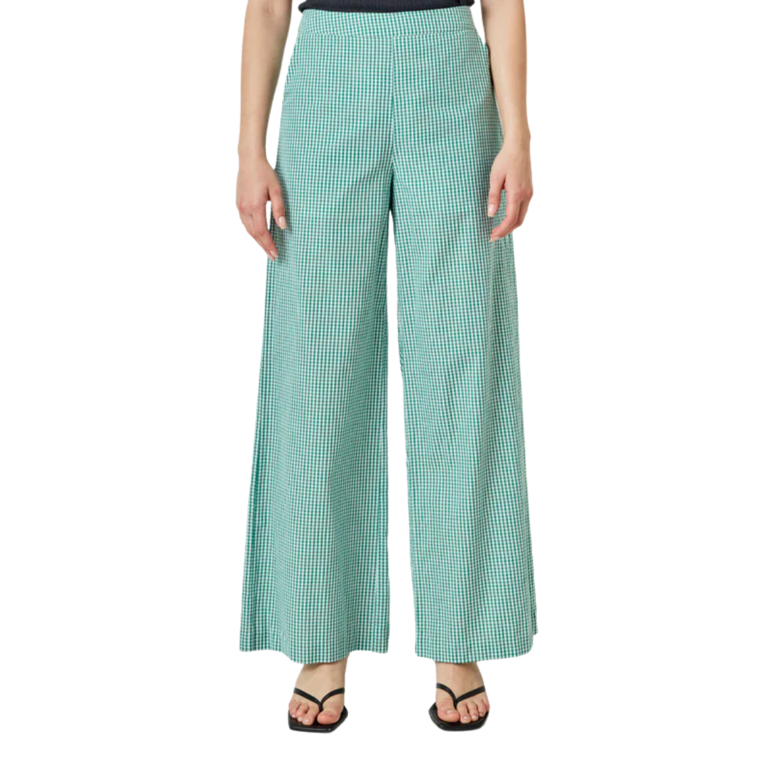 Glinda Green Gingham Pant