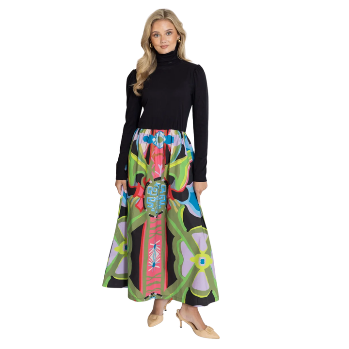 House of MBR Keaton Turtleneck Dress