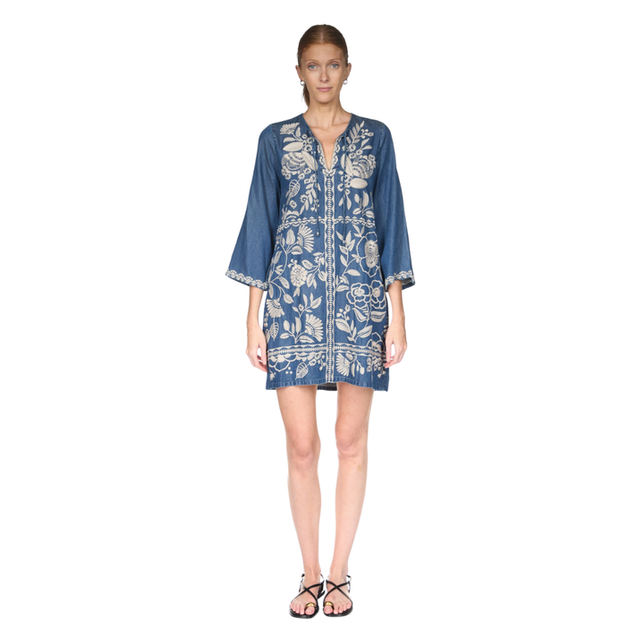 Johnny Was Kimono Sleeve Dress Lucinda