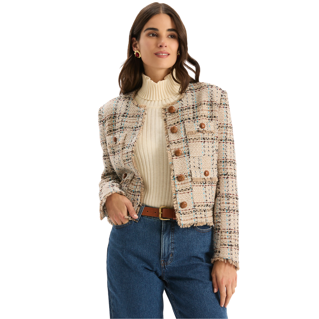 Tyler Boe Randy Hyland Bouclé Jacket