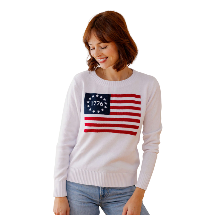 1776 Flag Sweater