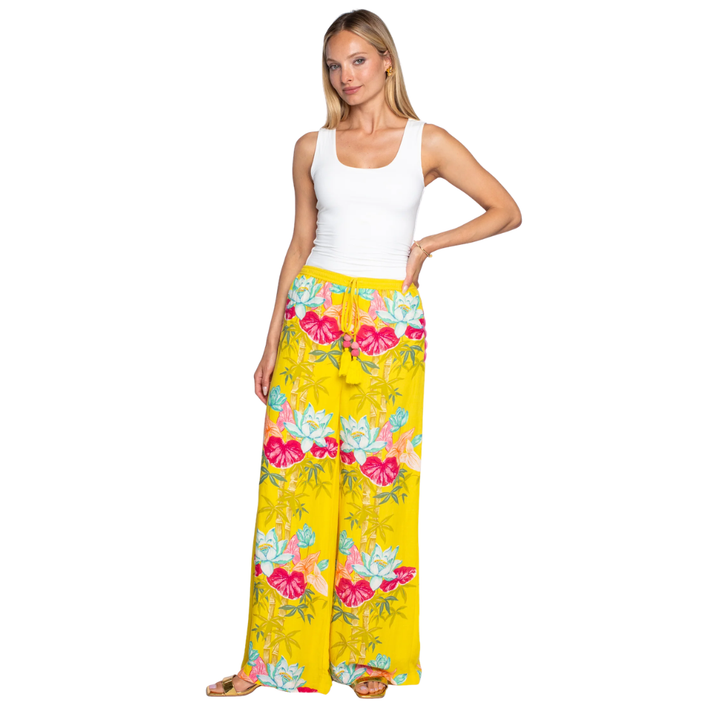 Elizabeth James Presley Pant Tropical Bamboo