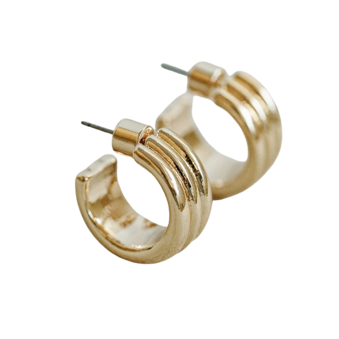 Smith & Co. Triple Hoop Earring