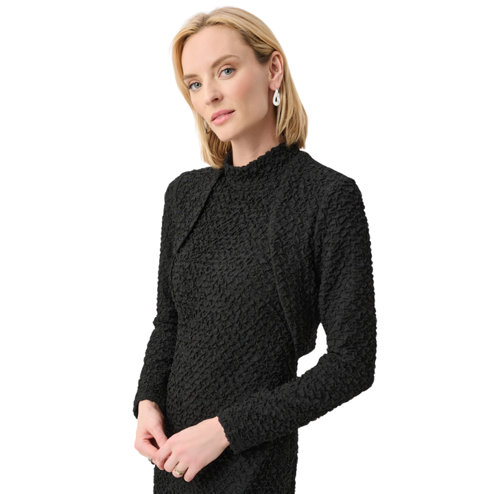 Joseph Ribkoff Textured Jacquard Bolero