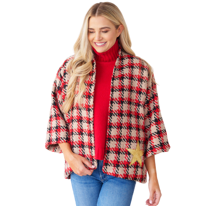 Caryn Lawn Jackie Jacket Plaid