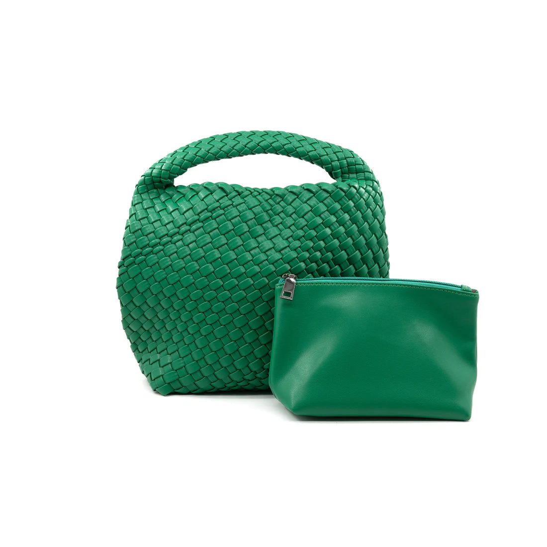 Woven Mini Hobo Bag