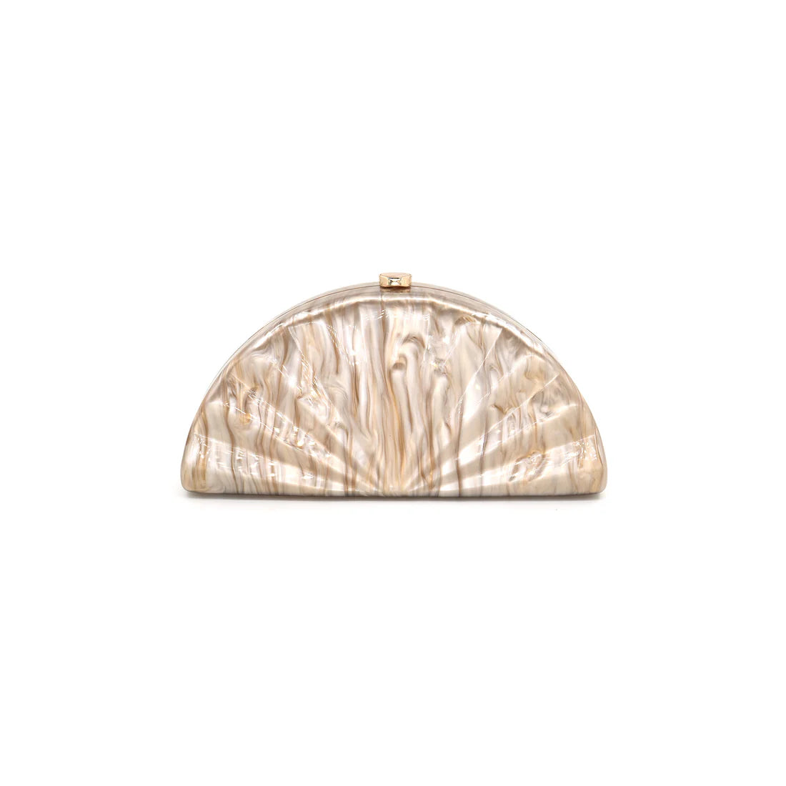 Shell Acrylic Clutch