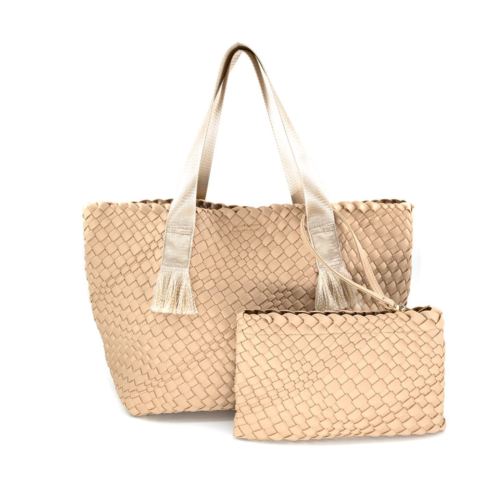 Neoprene Woven Tote