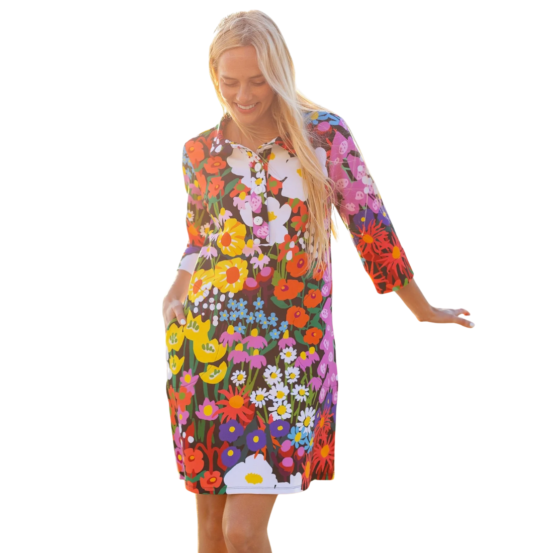 Lesley Evers Tippi Dress Garden Party