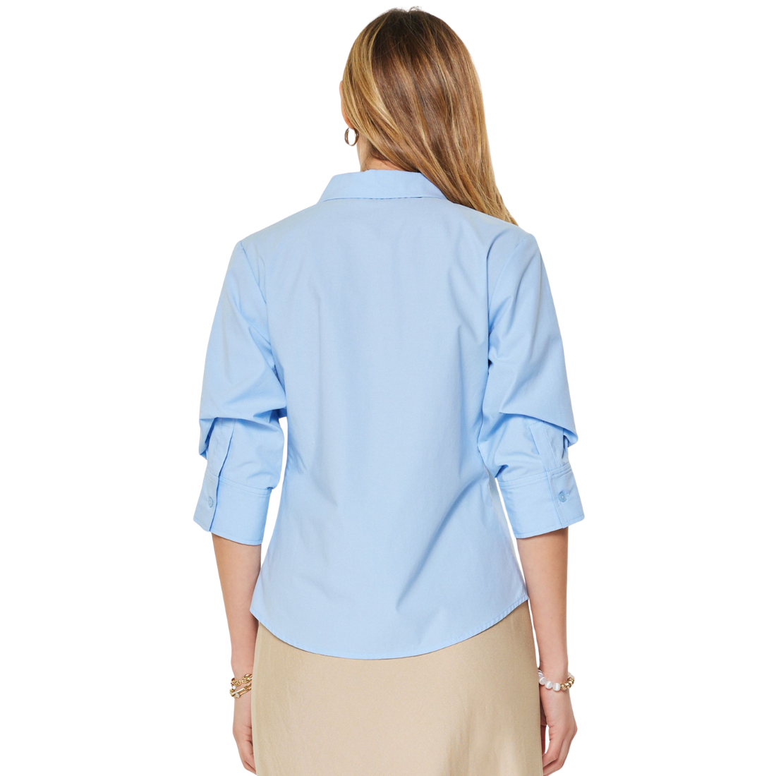 Peyton Pale Blue Blouse