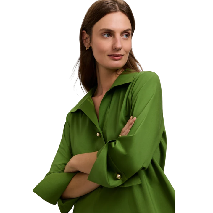 Foxcroft Catalina Popover Top