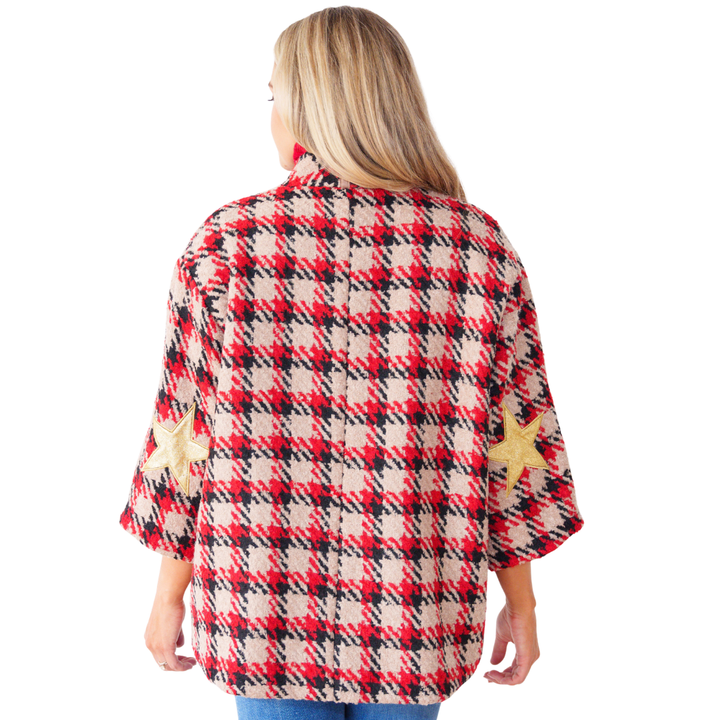 Caryn Lawn Jackie Jacket Plaid