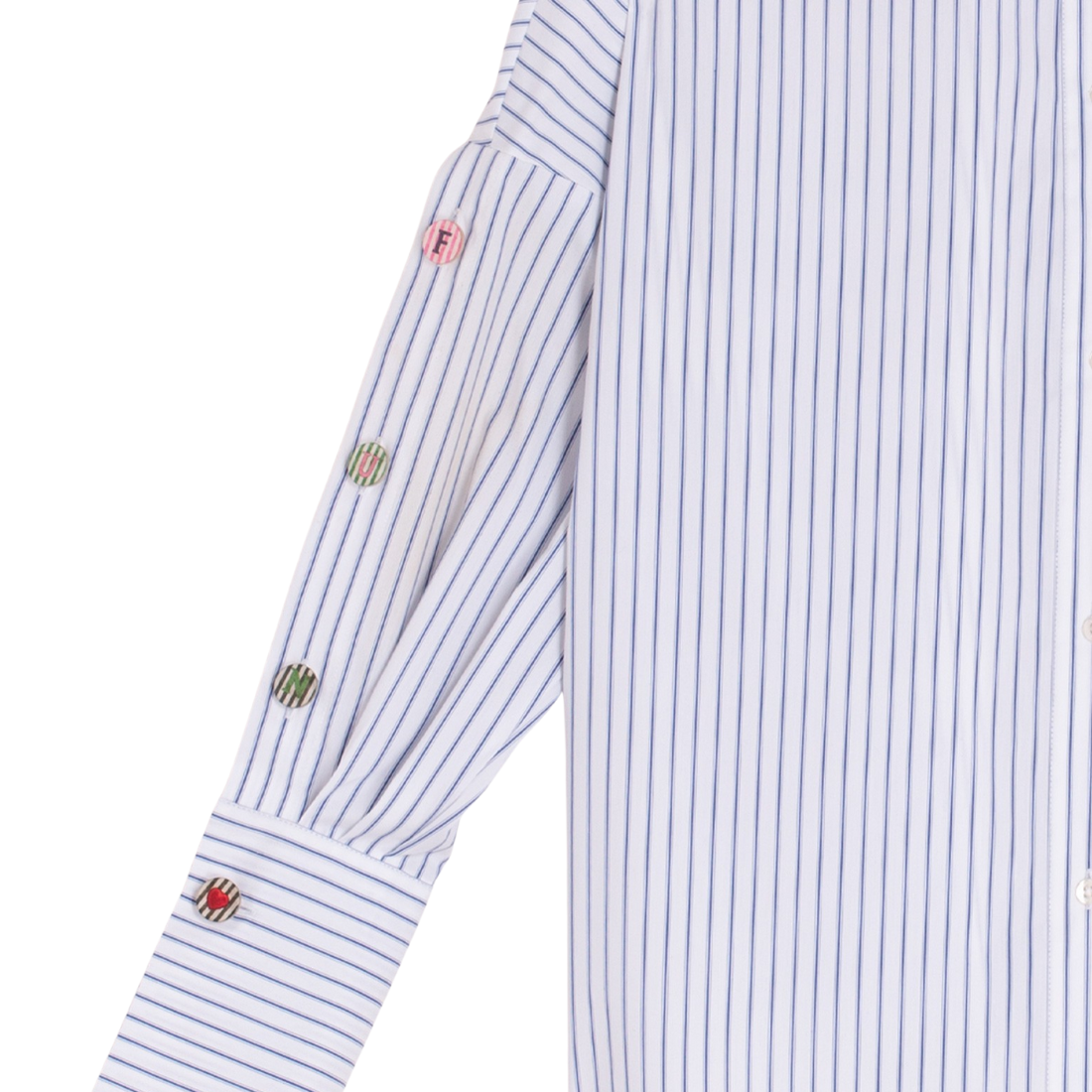 Vilagallo Blue Stripe FUN Blouse