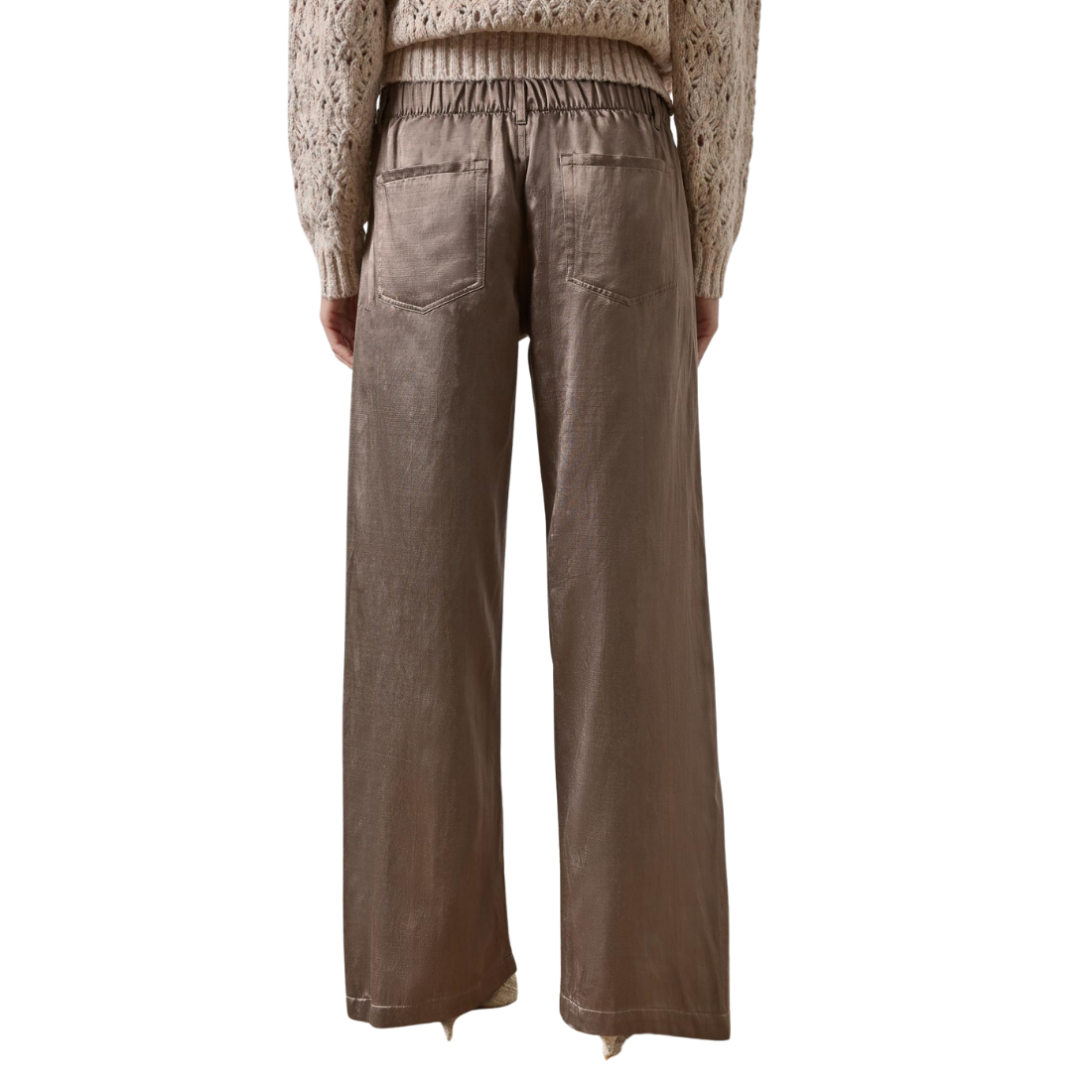 Lilla P Slub Woven Pant