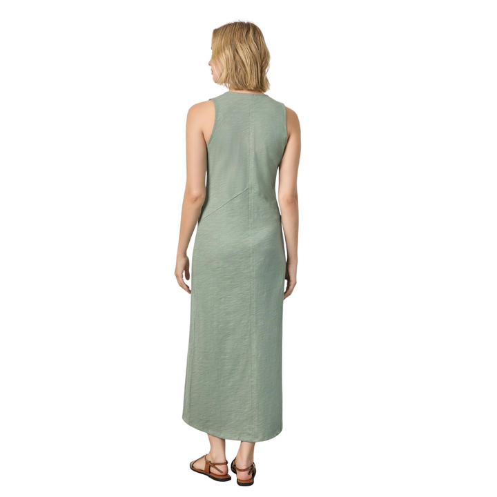 Lilla P V-Neck Seamed Maxi Dress