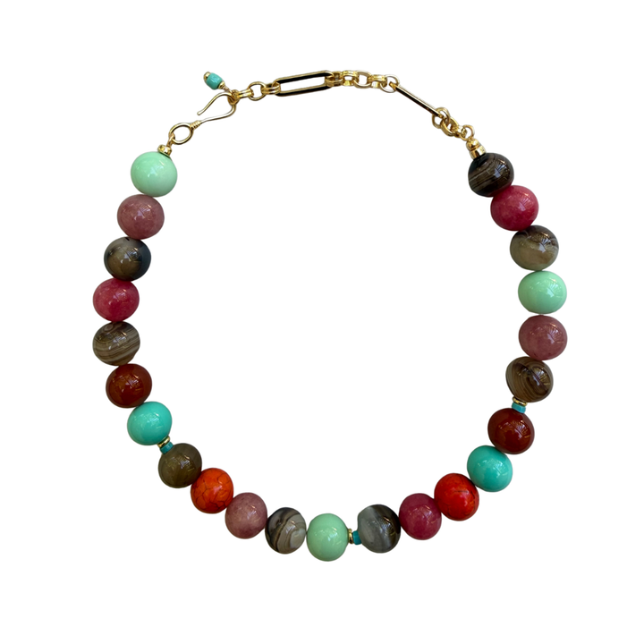 Knotty Bling Confetti Necklace