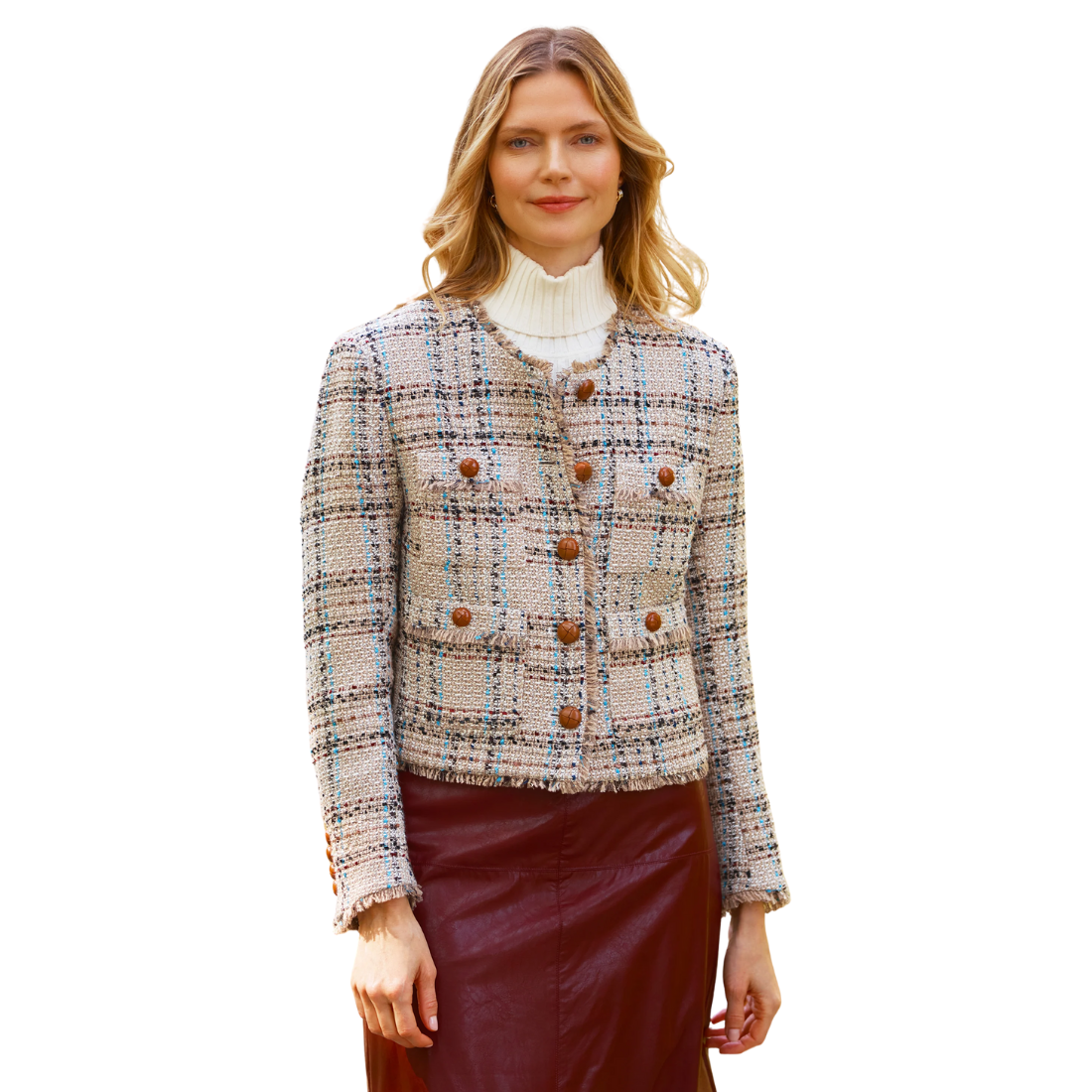 Tyler Boe Randy Hyland Bouclé Jacket