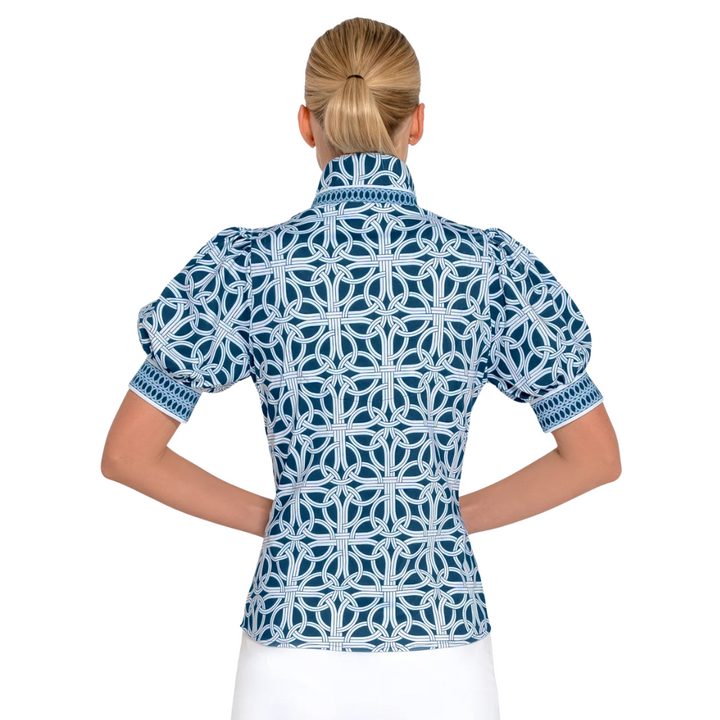 Gretchen Scott Puff Sleeve Top
