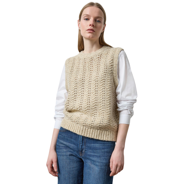 Lilla P Mixed Media Sweater