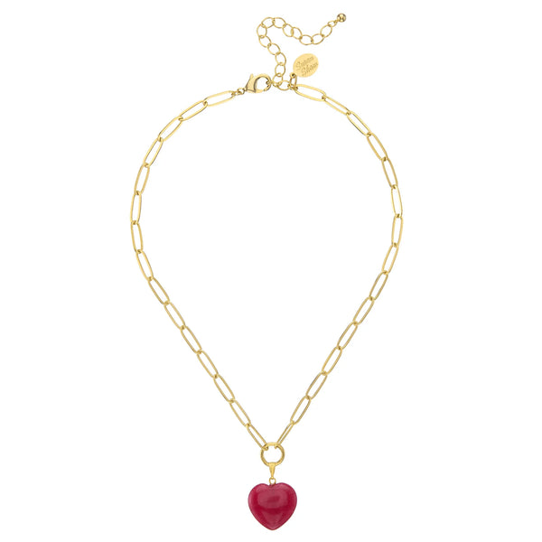 Susan Shaw Audrey Heart Necklace