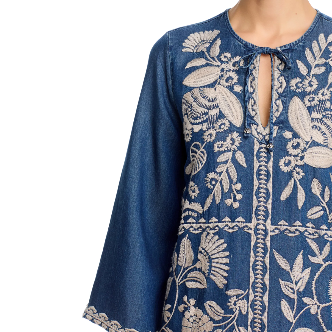 Johnny Was Kimono Sleeve Dress Lucinda