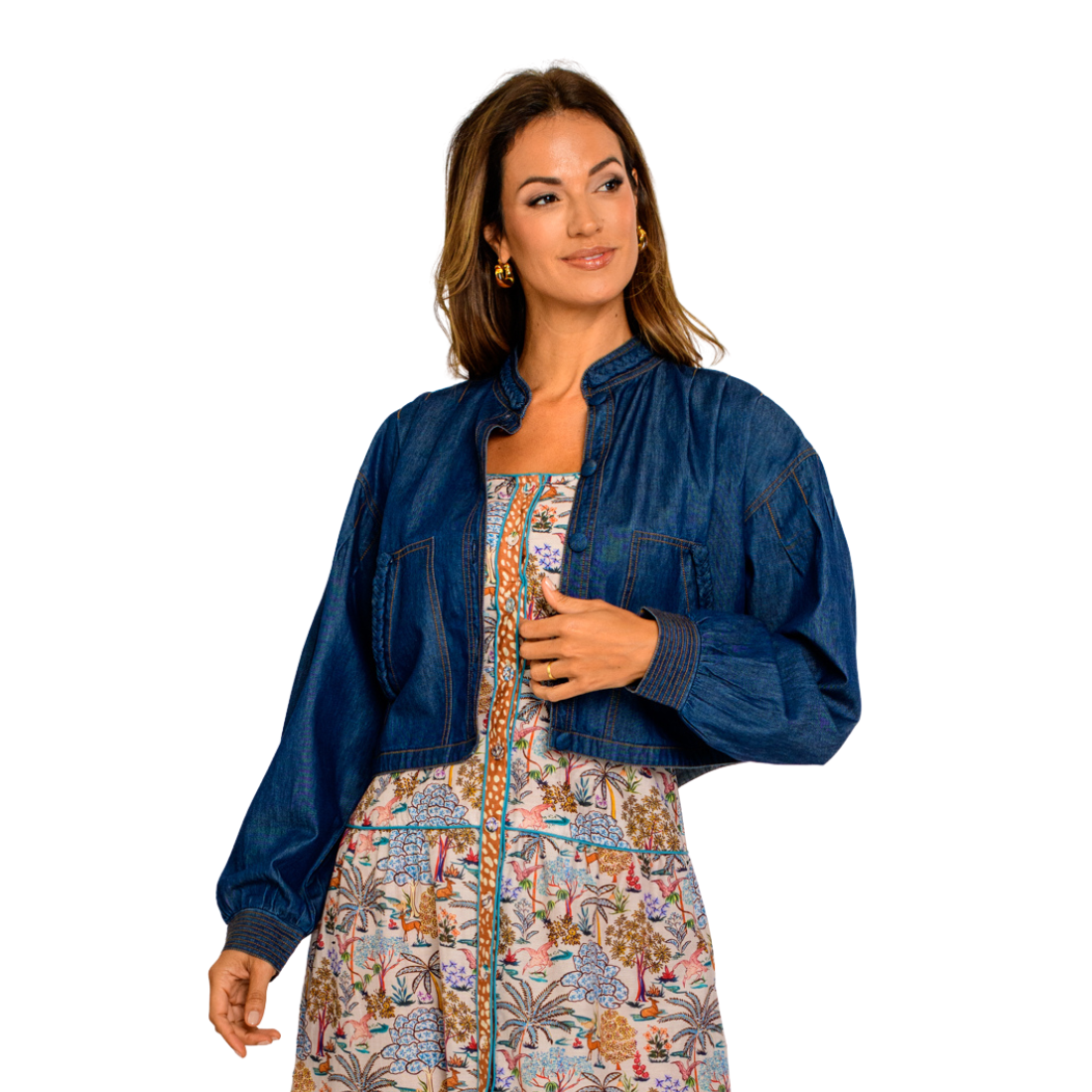 Elizabeth James Melissa Jacket Denim