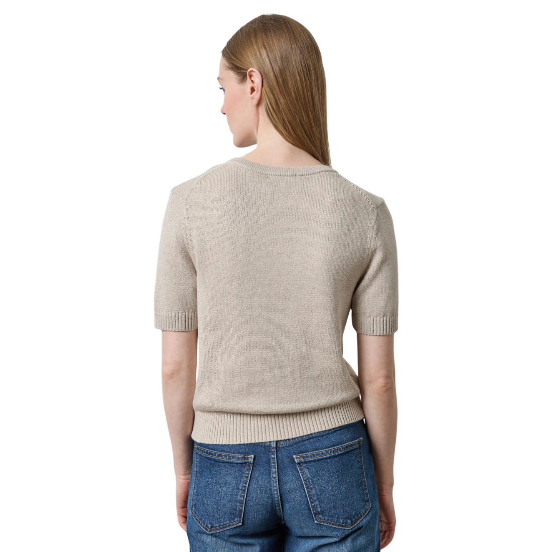 Lilla P Sparkle Short Sleeve Sweater
