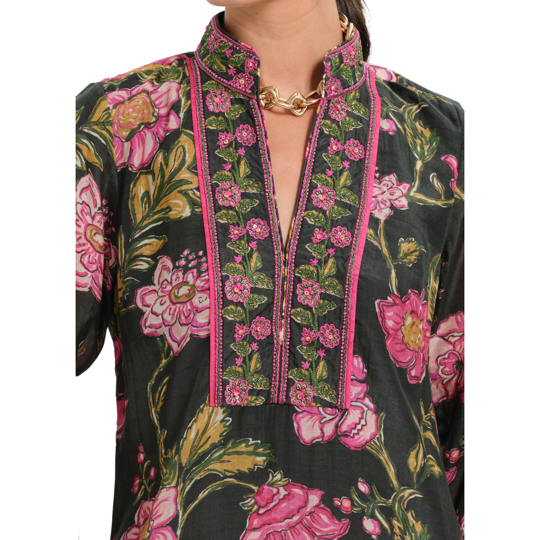 Bella Tu Bennett Tunic Lila Pink