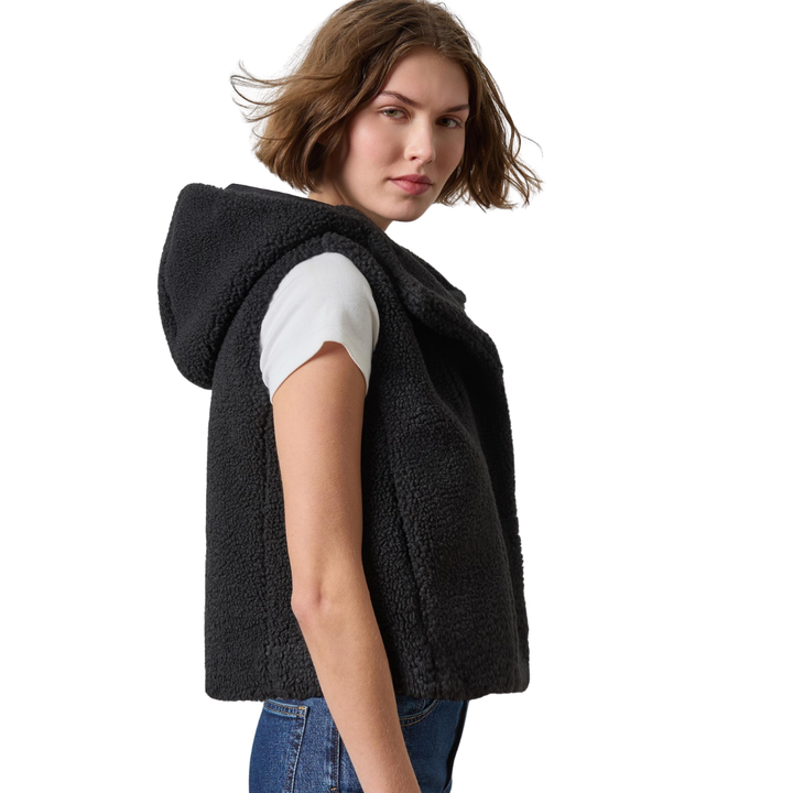 Lilla P Hooded Sherpa Vest