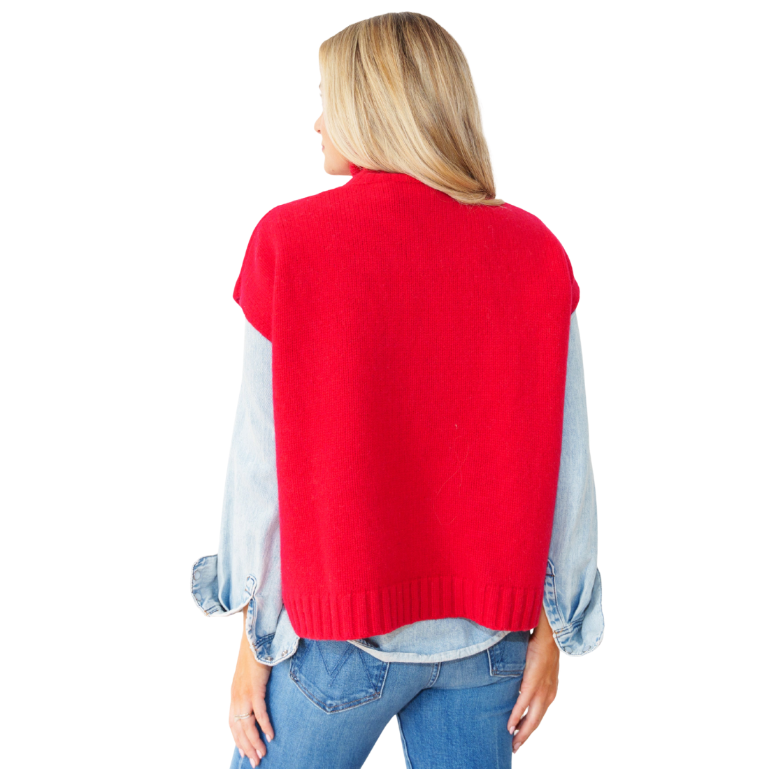 Caryn Lawn Scottie Sweater Vest