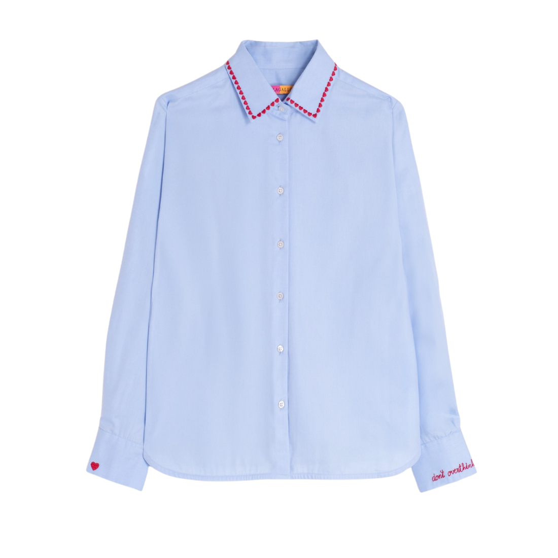 Vilagallo Heart Trim Top