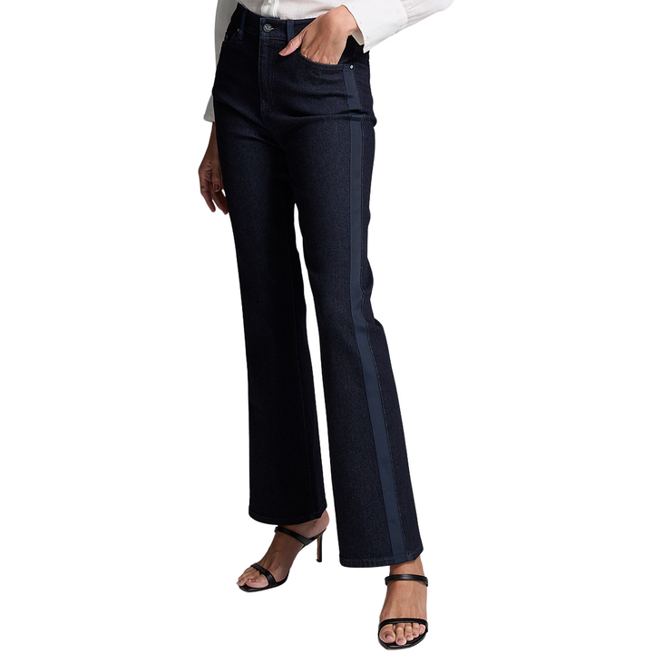 Nic + Zoe Ribbon Trim Breakaway Bootcut Jeans