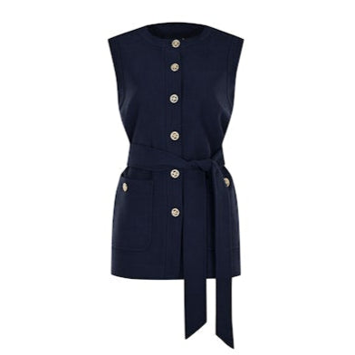 Exquise Phoenix Vest Navy