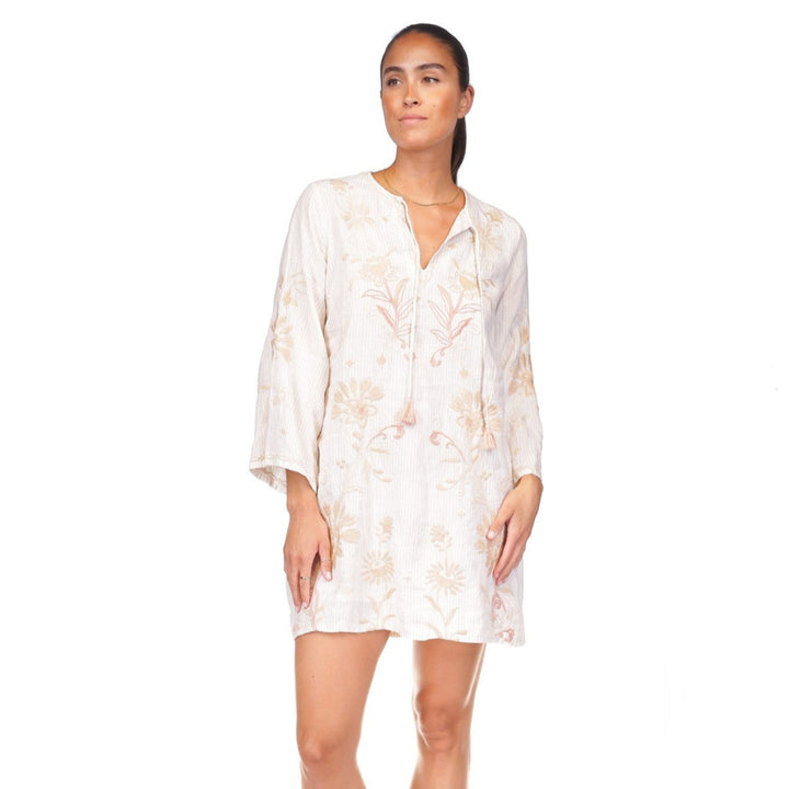 Johnny Was Kimono Sleeve Relaxed Dress Danika