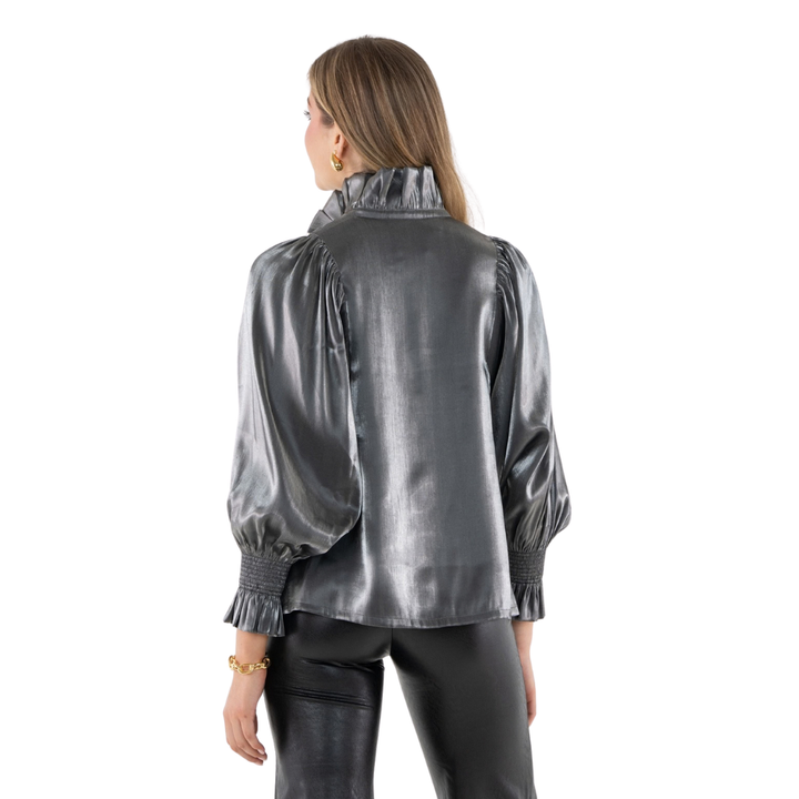 Emily McCarthy Charlotte Top Metallic