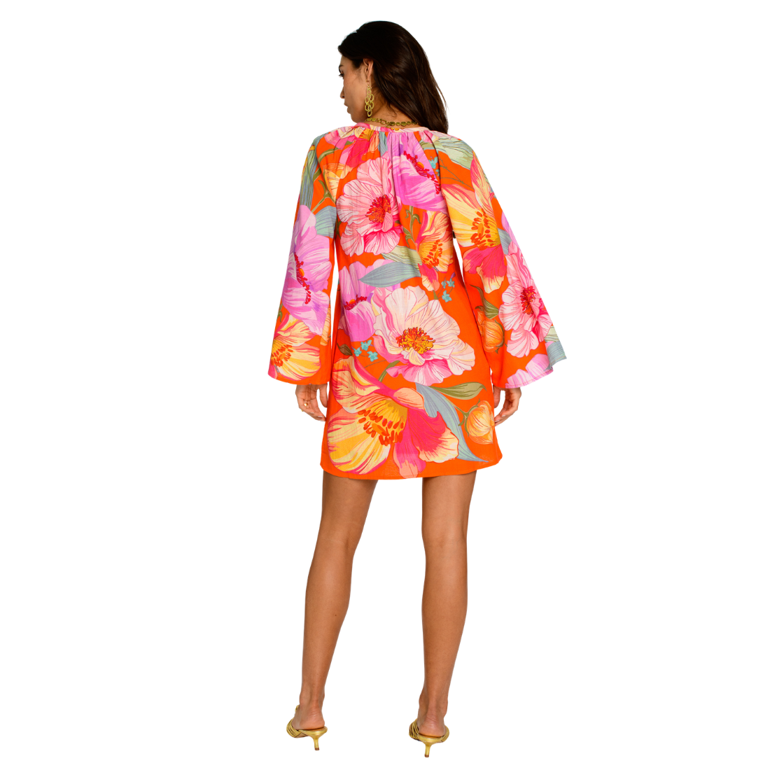 Elizabeth James Chelsea Dress Sunset Blooms