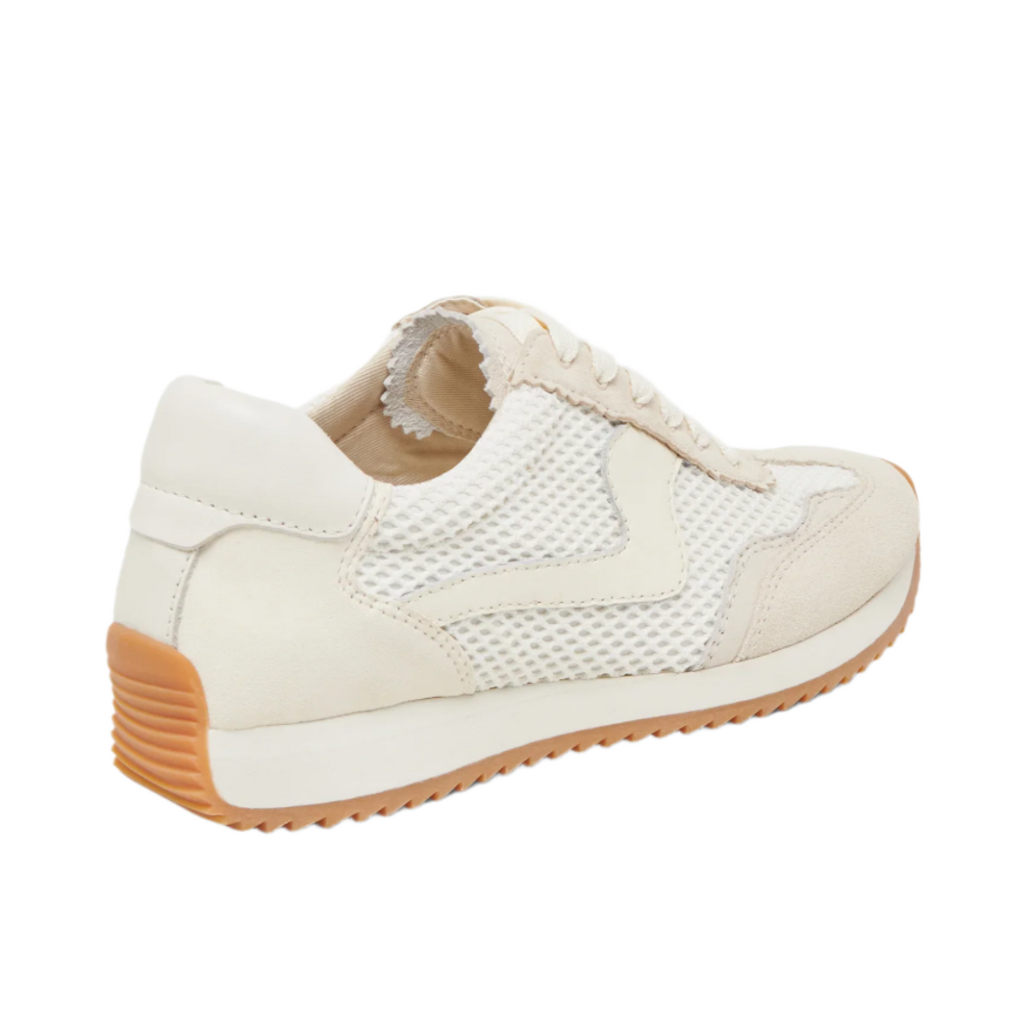 Dolce Vita White Woven Mesh Sneaker
