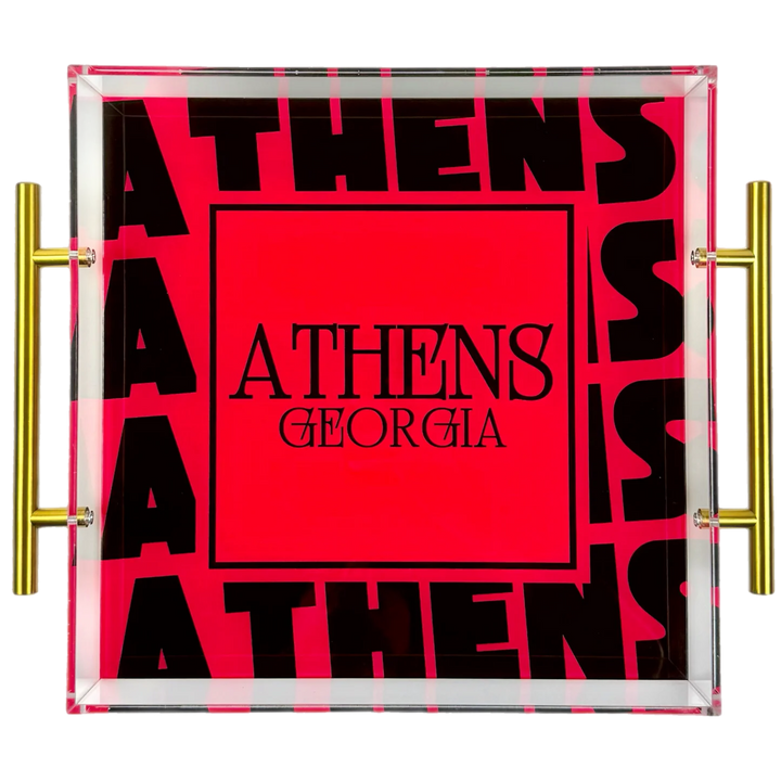 Athens Acrylic Large Tray
