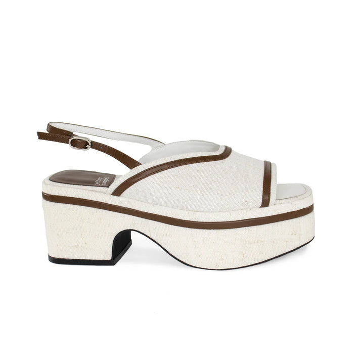 Jeffrey Campbell Radiate Platform Cream Brown