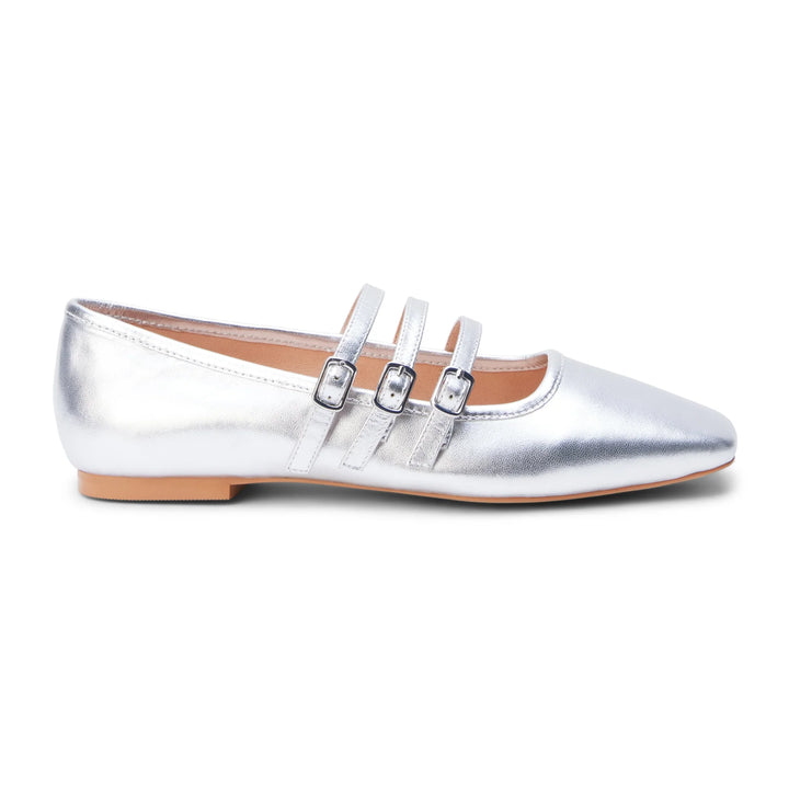Matisse Nova Ballet Flat Silver