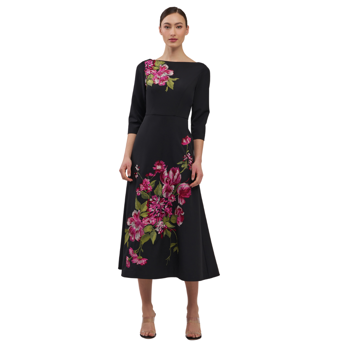 Kay Unger Greta Midi Dress
