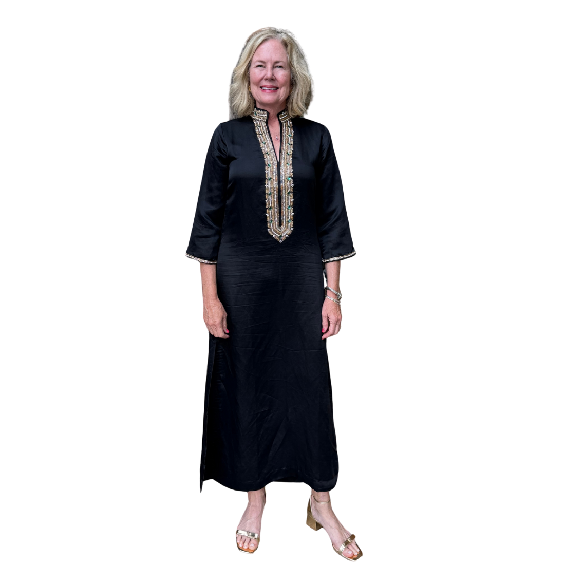 Bella Tu Hayden Caftan Black