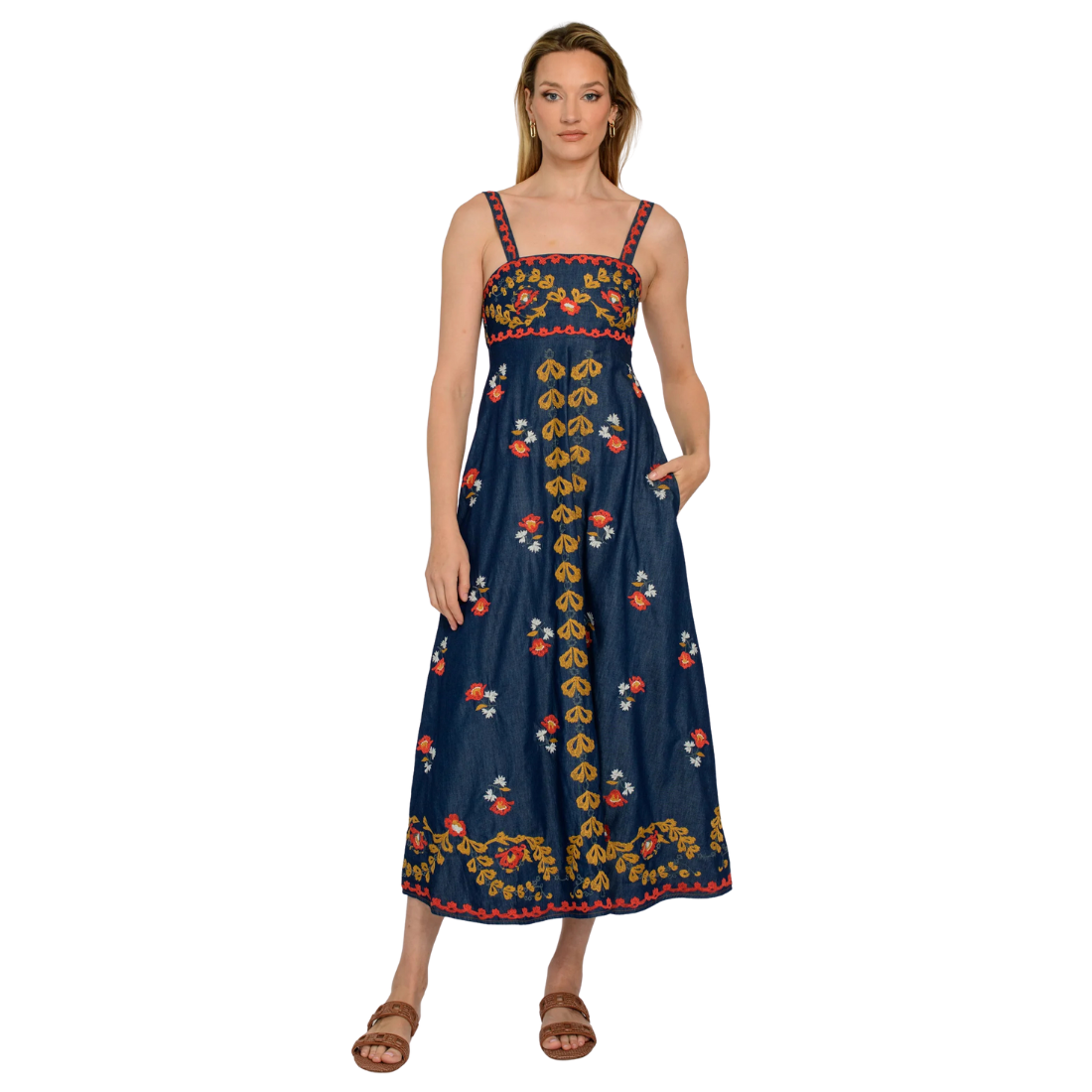 Elizabeth James Annalisa Dress Denim